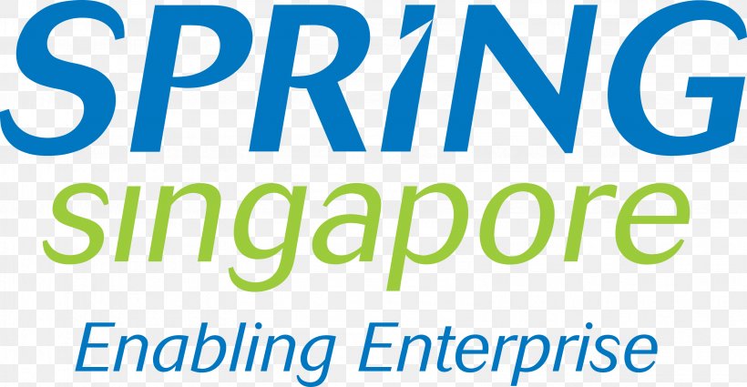 SPRING Singapore Innovation International Enterprise Singapore Organization, PNG, 3167x1642px, Singapore, Area, Banner, Blue, Brand Download Free