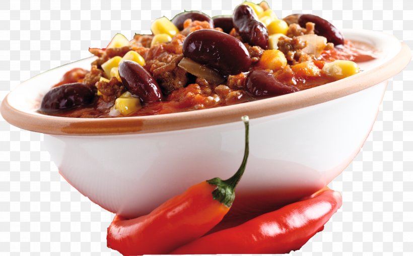 Chili Con Carne Vegetarian Cuisine Dish Food Main Course, PNG, 3806x2360px, Chili Con Carne, Catering, Commodity, Cooking, Dish Download Free