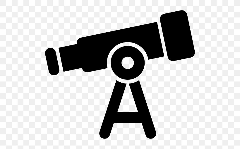 Telescope Clip Art, PNG, 512x512px, Telescope, Black And White, Brand, Communication, History Of The Telescope Download Free