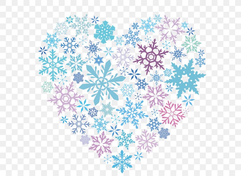 Snowflake Crystal Winter Color, PNG, 600x600px, Snow, Area, Blue, Color, Crystal Download Free