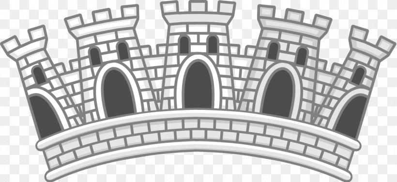 San Clemente Escutcheon Mural Crown Coat Of Arms Heraldry, PNG, 1280x588px, San Clemente, Arch, Automotive Tire, Black And White, Blazon Download Free