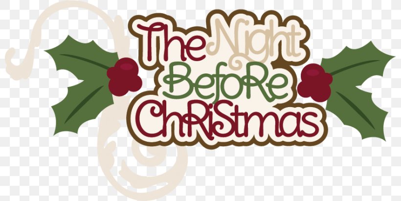 Denslow's Night Before Christmas Christmas Day Logo Clip Art Christmas Eve, PNG, 800x411px, Christmas Day, Brand, Christmas, Christmas Eve, Christmas Ornament Download Free