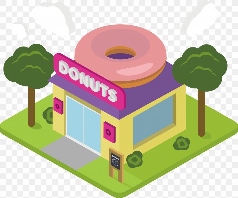 Doughnut Donut Shop, PNG, 3610x3018px, Doughnut, Area, Dessert, Donut Diner, Food Download Free