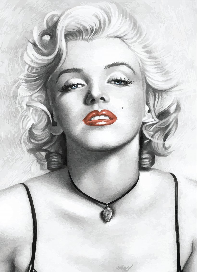 Marilyn Monroe Drawing Female, PNG, 4000x5522px, Watercolor, Cartoon, Flower, Frame, Heart Download Free