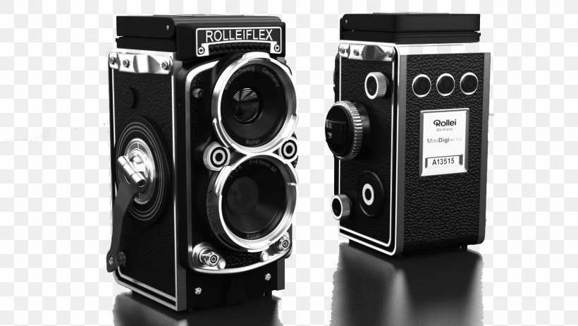 Photographic Film Rolleiflex Twin-lens Reflex Camera, PNG, 1415x798px, 3d Computer Graphics, Photographic Film, Audio, Audio Equipment, Camera Download Free