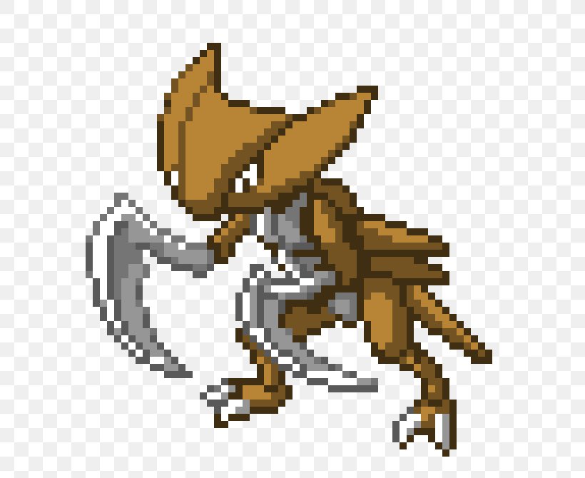 Pokémon FireRed And LeafGreen Kabutops MissingNo. Pixel Art, PNG, 660x670px, Kabutops, Aerodactyl, Art, Bulbapedia, Fictional Character Download Free