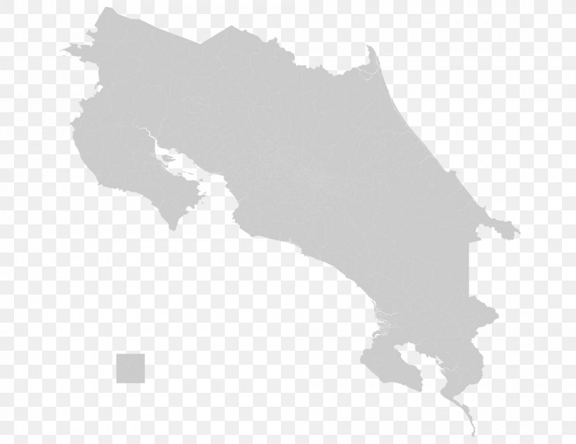 Costa Rica Stock Photography Vector Graphics Image, PNG, 2000x1545px, Costa Rica, Area, Black And White, Istock, Map Download Free