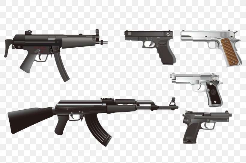 Firearm Pistol Weapon Handgun, PNG, 1161x771px, Watercolor, Cartoon, Flower, Frame, Heart Download Free