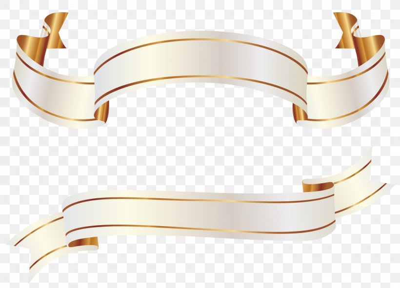 Gold Banner Clip Art, PNG, 2154x1554px, Gold, Banner, Fashion Accessory, Material, Ribbon Download Free