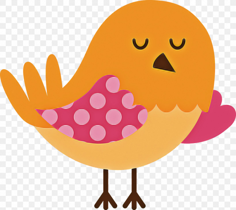 Orange, PNG, 900x801px, Cartoon, Beak, Bird, Chicken, Orange Download Free