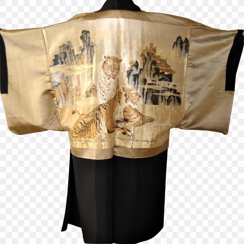 Robe T-shirt Haori Sleeve Kimono, PNG, 2048x2048px, Robe, Blouse, Coat, Fashion, Hakama Download Free
