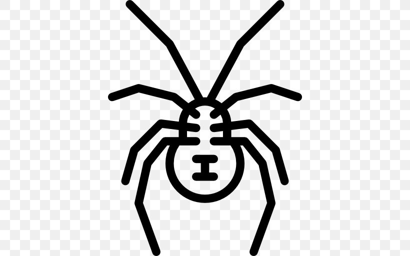 Spider Insect Southern Black Widow Clip Art, PNG, 512x512px, Spider, Animal, Arachnid, Artwork, Black And White Download Free