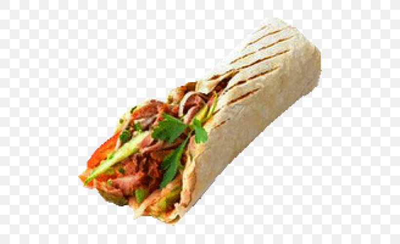 Shawarma Doner Kebab Hamburger Fast Food Pita, PNG, 500x500px, Shawarma, American Food, Chicken As Food, Cuisine, Dish Download Free