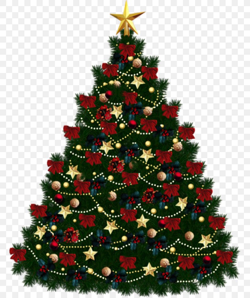 Christmas Tree Clip Art, PNG, 757x980px, Christmas, Christmas Decoration, Christmas Lights, Christmas Ornament, Christmas Tree Download Free