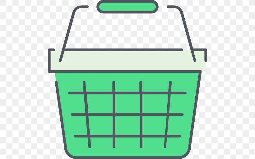 Shopping Basket, PNG, 512x512px, Rectangle, Area, Green Download Free
