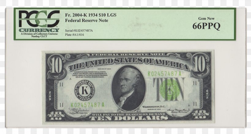 United States Ten-dollar Bill United States One-dollar Bill Silver Certificate United States Dollar Banknote, PNG, 2666x1430px, United States Tendollar Bill, Bank, Banknote, Cash, Coin Download Free
