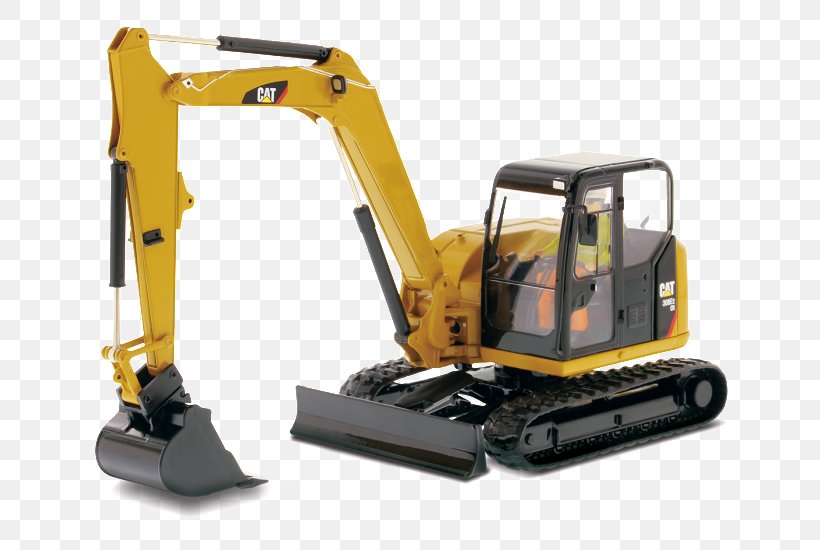 Caterpillar Inc. Die-cast Toy Excavator Loader Hydraulics, PNG, 700x550px, 150 Scale, Caterpillar Inc, Bulldozer, Compact Excavator, Construction Equipment Download Free