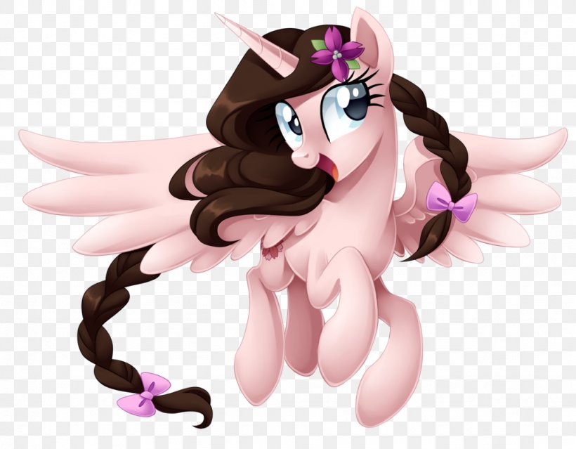 Pony Princess Celestia Pinkie Pie Horse Princess Luna, PNG, 1024x798px, Watercolor, Cartoon, Flower, Frame, Heart Download Free