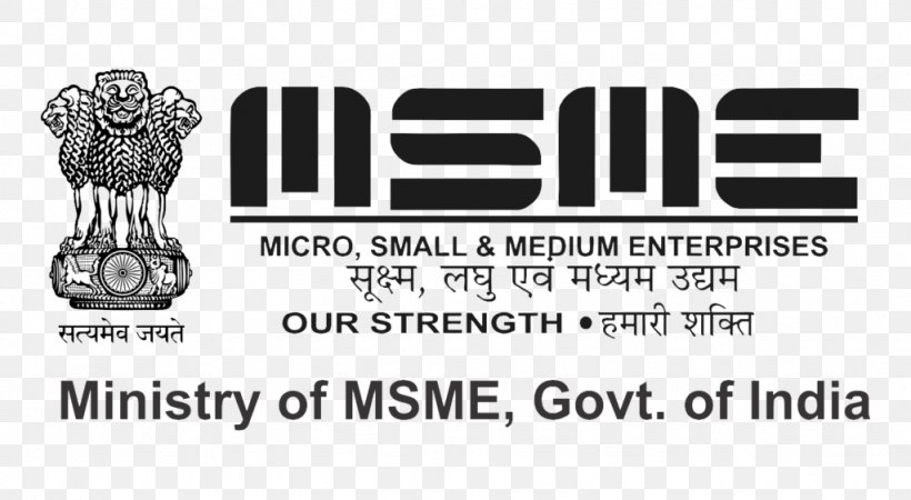 Government Of India Ministry Of Micro, Small And Medium Enterprises Small Business, PNG, 1024x563px, Government Of India, Advertising, Black, Black And White, Brand Download Free