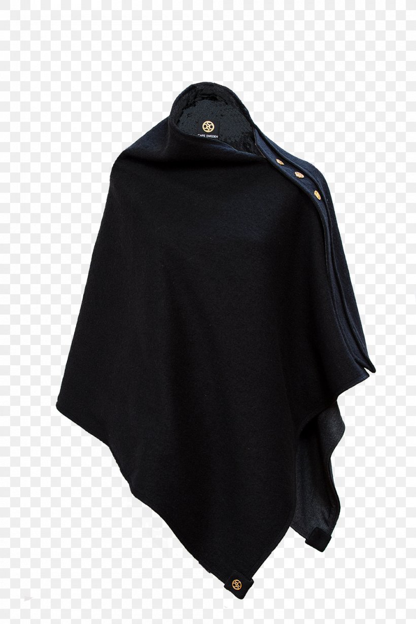 Poncho Black M, PNG, 1000x1500px, Poncho, Black, Black M, Outerwear Download Free