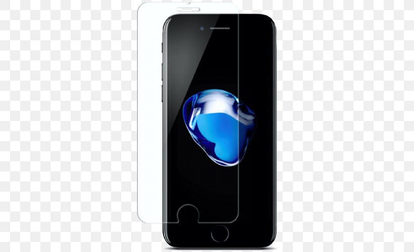 Apple IPhone 7 Plus Apple IPhone 8 Plus IPhone 5 IPhone X Screen Protectors, PNG, 500x500px, Apple Iphone 7 Plus, Apple, Apple Iphone 8 Plus, Communication Device, Electric Blue Download Free