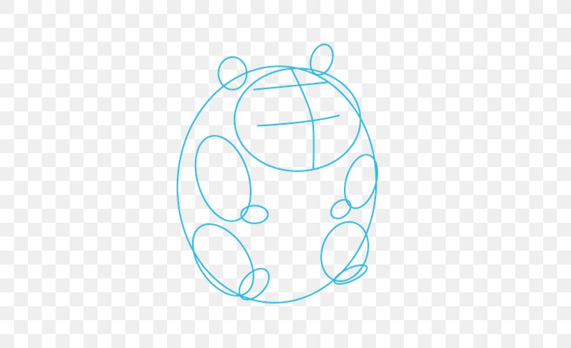 Circle Shape Drawing Line Animal, PNG, 500x500px, Shape, Animal, Area, Diagram, Drawing Download Free