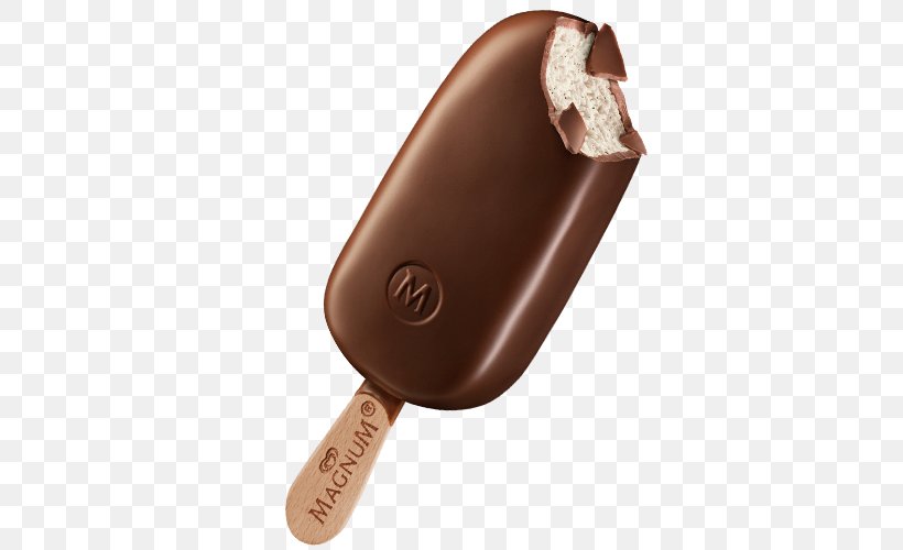 Ice Cream Magnum Chocolate Wall's Eskimo Pie, PNG, 500x500px, Ice Cream, Almond, Brand, Brown, Calippo Download Free