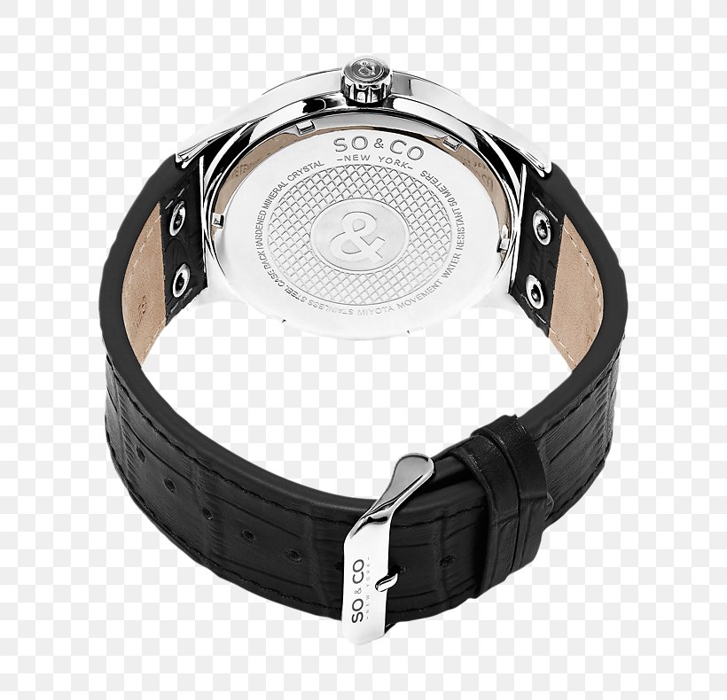 Quartz Clock Strap Watch Chronograph Leather, PNG, 790x790px, Quartz Clock, Black Leather Strap, Brand, Buckle, Bulova Download Free