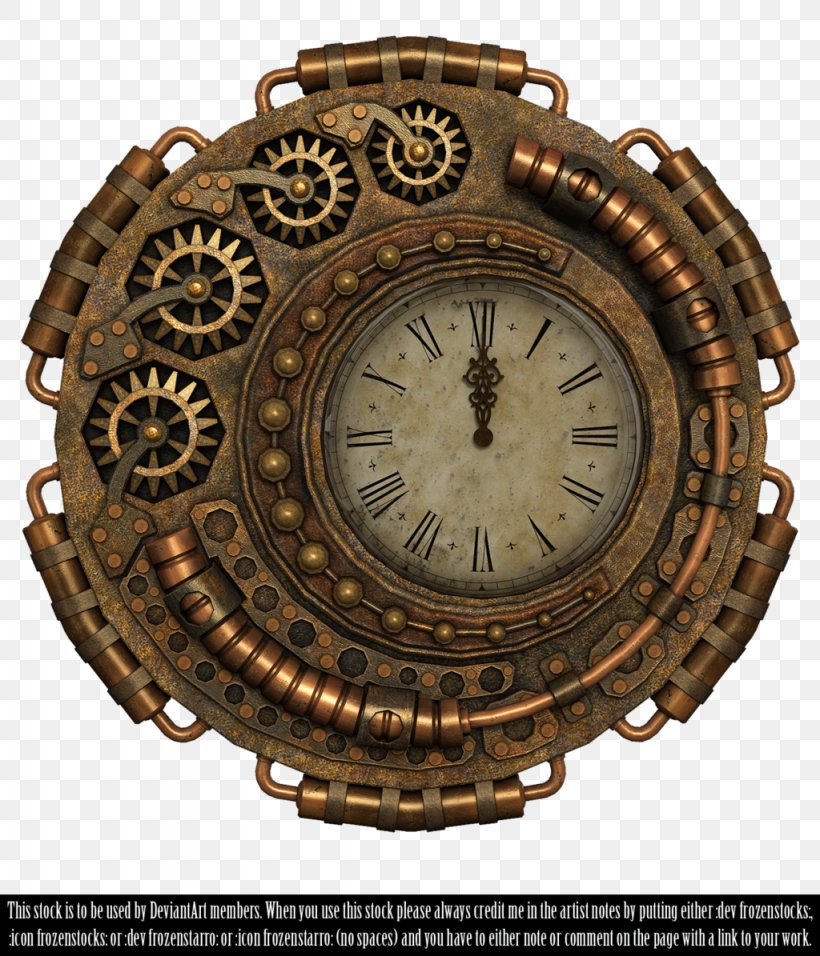 Steampunk Fashion Clock, PNG, 1024x1195px, 3d Computer Graphics, Steampunk, Airship, Astronomical Clock, Brass Download Free