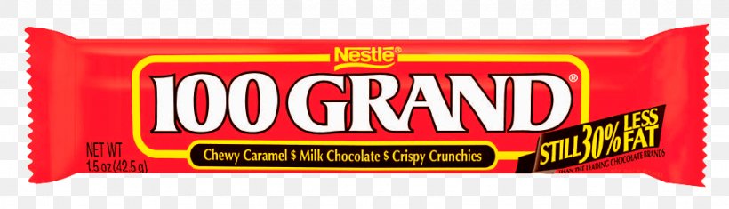 Chocolate Bar 100 Grand Bar Baby Ruth Nestlé Crunch Gummi Candy, PNG, 974x280px, Chocolate Bar, Baby Ruth, Brand, Butterfinger, Candy Download Free