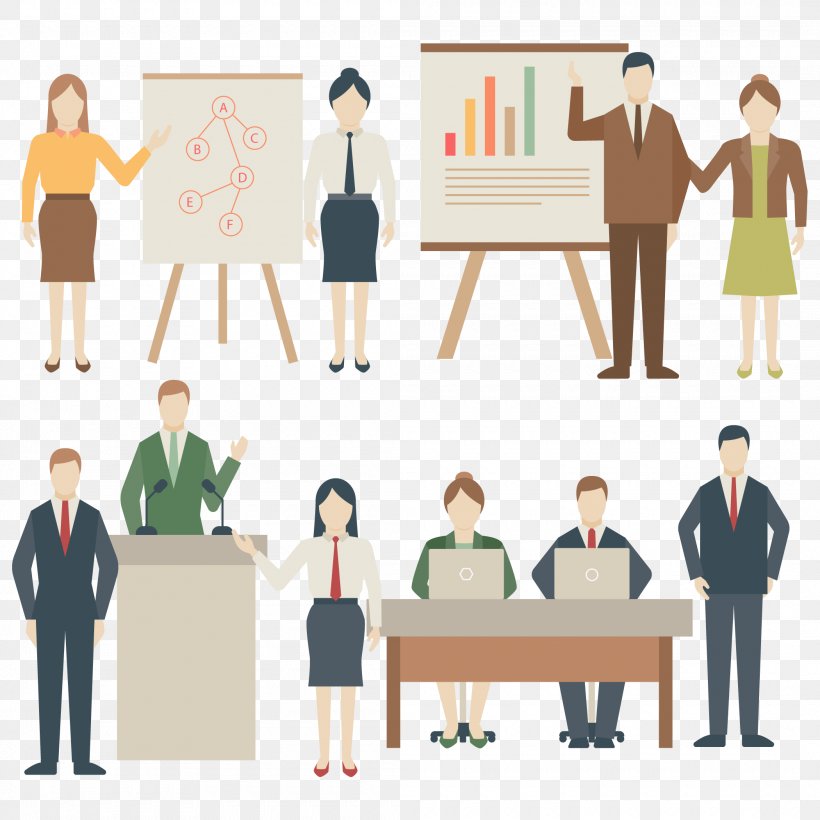 Euclidean Vector Business Meeting, PNG, 2100x2100px, Business, Business Consultant, Character, Collaboration, Communication Download Free