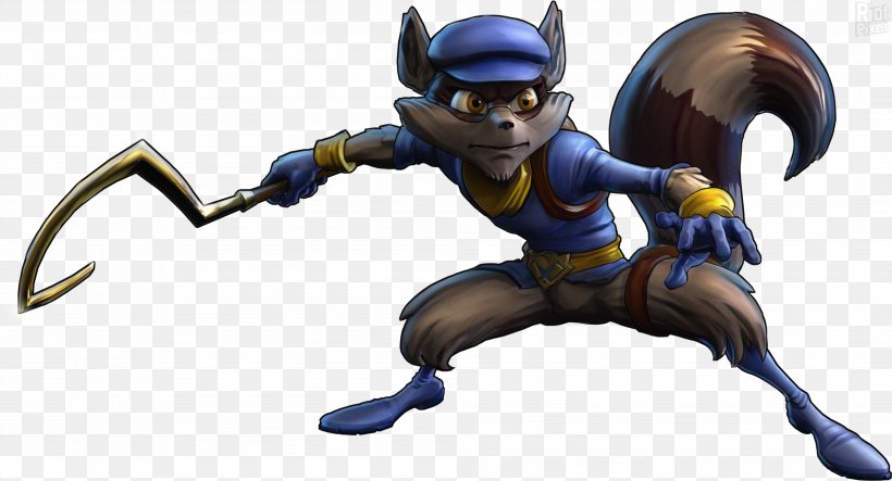 Sly Cooper: Thieves In Time Sly Cooper And The Thievius Raccoonus Sly 3: Honor Among Thieves Sly 2: Band Of Thieves PlayStation 3, PNG, 3998x2160px, Sly Cooper Thieves In Time, Action Figure, Fictional Character, Figurine, Game Download Free