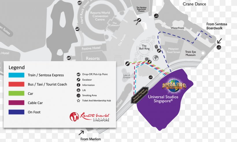 Universal Studios Singapore Universal Orlando Universal Studios Hollywood Hotel Sentosa Express, PNG, 1000x600px, Watercolor, Cartoon, Flower, Frame, Heart Download Free