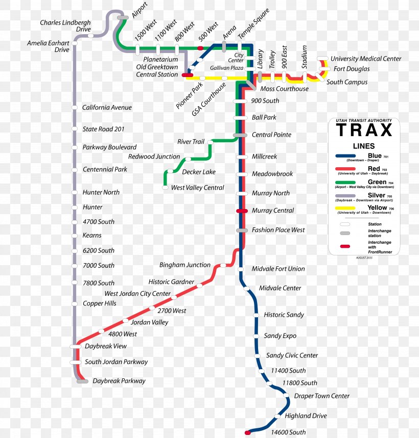 900 South TRAX FrontRunner Bus Downtown Salt Lake City, PNG, 4096x4293px, Trax, Area, Bus, Diagram, Document Download Free