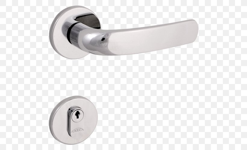 Door Handle Pin Tumbler Lock Arouca, Portugal, PNG, 500x500px, Door Handle, Chrome Plating, Door, Handle, Hardware Download Free