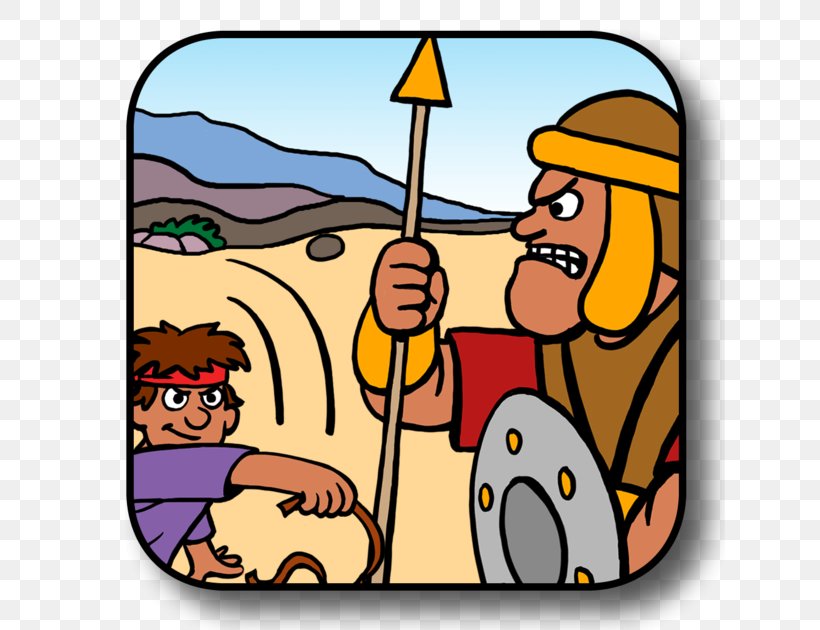David And Goliath Bible Story Clip Art, PNG, 630x630px, David And Goliath, App Store, Art, Artwork, Bible Story Download Free