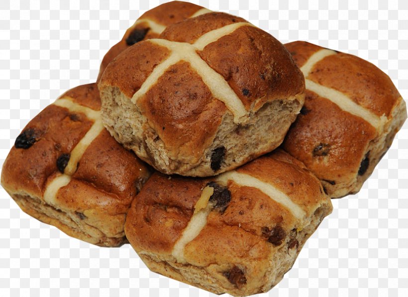Hot Cross Bun Soda Bread Pancake Rye Bread, PNG, 830x606px, Hot Cross Bun, American Food, Baked Goods, Bread, Bun Download Free
