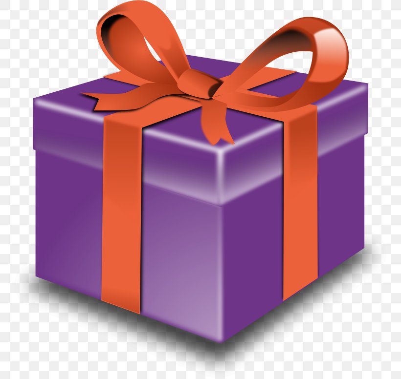 Christmas Gift Clip Art, PNG, 765x776px, Gift, Box, Christmas, Christmas Gift, Purple Download Free