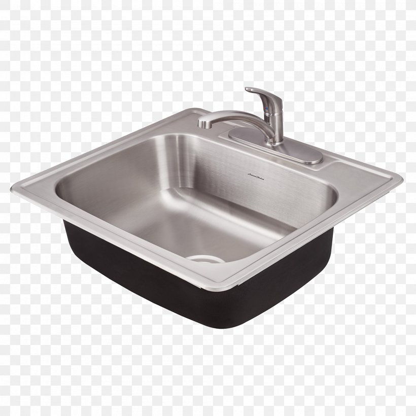 Sink Stainless Steel American Standard Brands Kitchen Drain, PNG, 2000x2000px, Sink, American Standard Brands, Bathroom Sink, Bowl, Bowl Sink Download Free