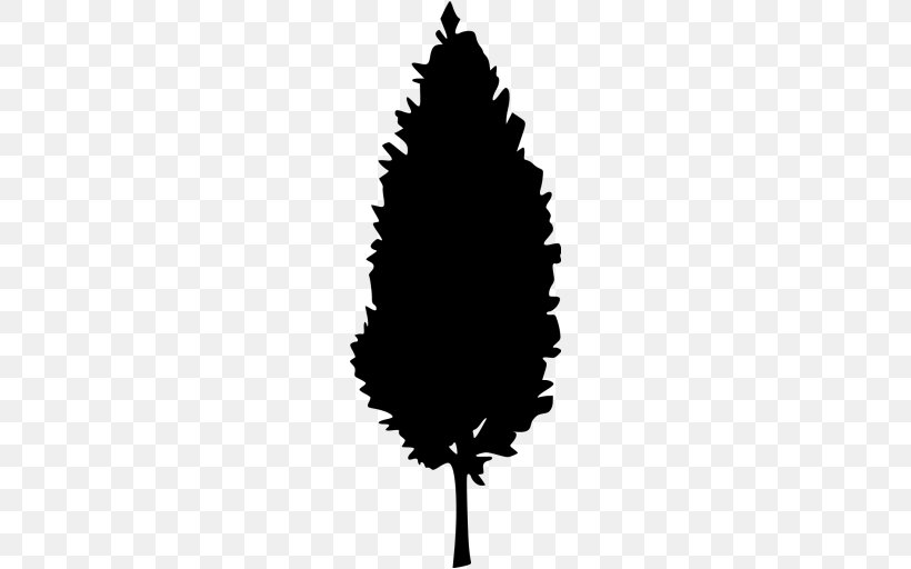 Tree, PNG, 512x512px, Tree, Background Process, Black And White, Census, Cupressus Download Free