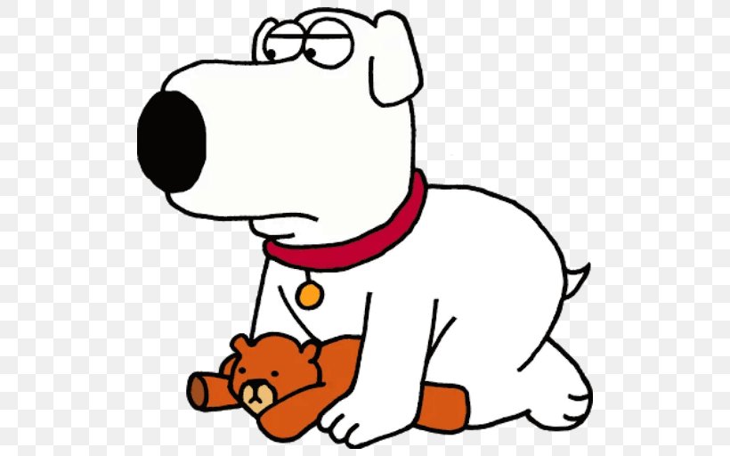 Brian Griffin Dog Stewie Griffin Peter Griffin Lois Griffin, PNG, 512x512px, Brian Griffin, Area, Art, Artwork, Black And White Download Free