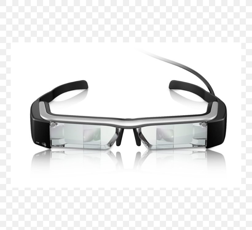 Google Glass Smartglasses Augmented Reality Epson Moverio BT-200, PNG, 750x750px, Google Glass, Augmented Reality, Epson Moverio Bt200, Eyewear, Fashion Accessory Download Free