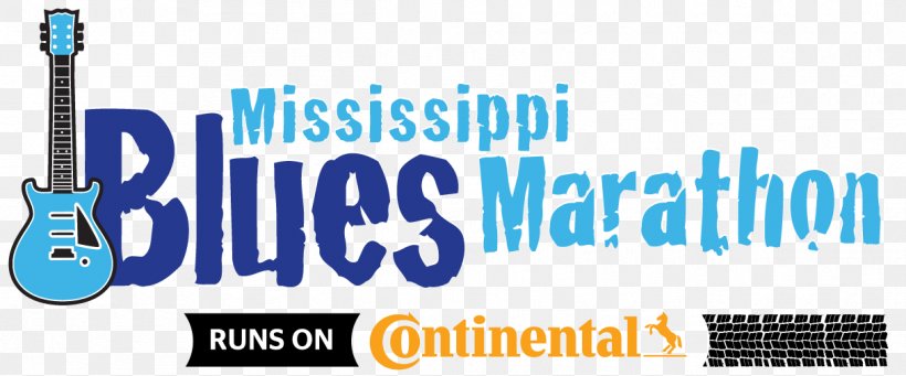 Mississippi Blues Marathon Logo Jackson, PNG, 1217x507px, Logo, Blue, Blues, Brand, Guitar Download Free