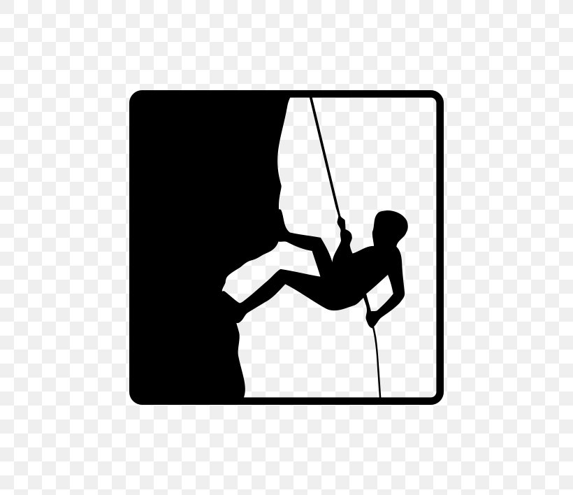 Sticker Climbing Adhesive Figure 8 Canyoning, PNG, 570x708px, Sticker, Adhesive, Arm, Black, Black And White Download Free