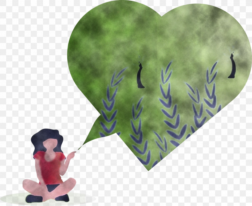 Cartoon Heart Plant, PNG, 3000x2456px, Heart, Abstract, Cartoon, Girl, Plant Download Free