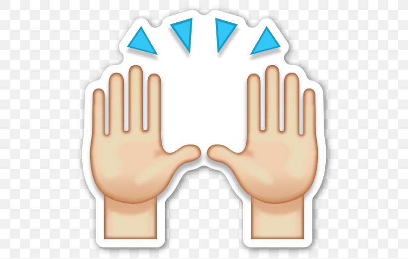 Emoji Oxford English Dictionary Sticker Praise Hand, PNG, 545x521px, Emoji, Clapping, Emoji Movie, Emojipedia, Face With Tears Of Joy Emoji Download Free