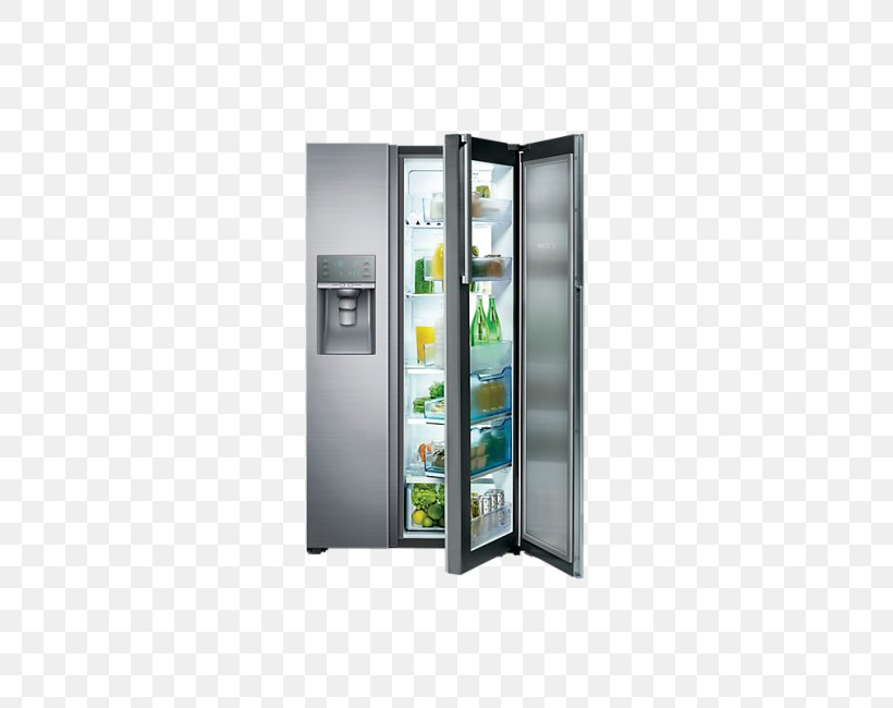 Refrigerator Samsung Auto-defrost Home Appliance Freezers, PNG, 650x650px, Refrigerator, Autodefrost, Defrosting, Freezers, Hitachi Download Free