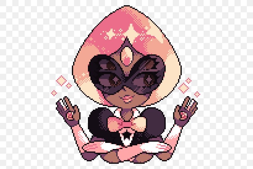 Garnet Pixel Art Onyx Pearl, PNG, 510x550px, Watercolor, Cartoon, Flower, Frame, Heart Download Free