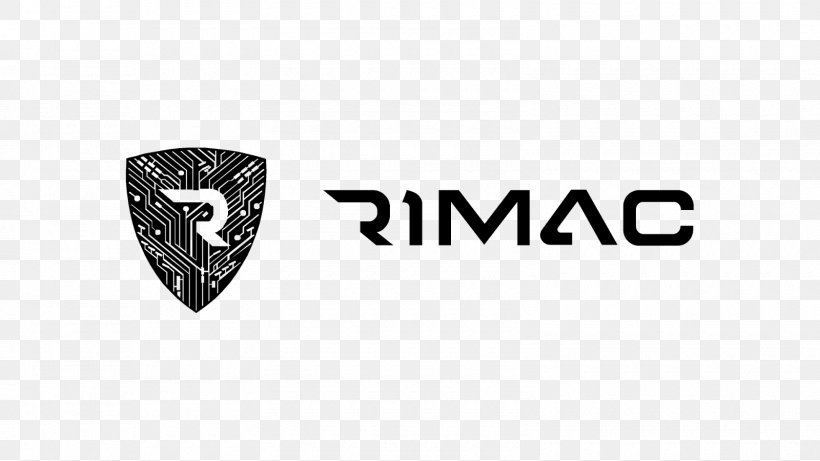 Rimac Automobili Rimac Concept One Logo Car Dongfeng Motor Corporation, PNG, 1600x900px, Rimac Automobili, Automotive Industry, Black, Brand, Car Download Free