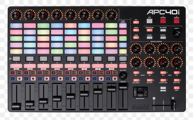 Akai Ableton Live MIDI Controllers Musical Instruments Computer Software, PNG, 1680x1050px, Watercolor, Cartoon, Flower, Frame, Heart Download Free